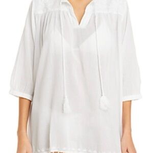 Roller Rabbit White Tunic Top